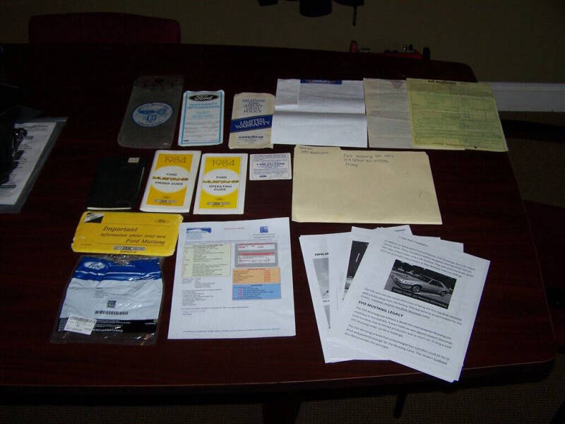 1984 Ford Mustang SVO Turbo