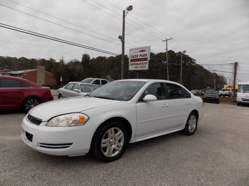 2013 Chevrolet Impala for sale at Deer Park Auto Sales Corp in Newport News VA