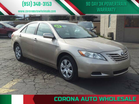 2009 Toyota Camry for sale at Corona Auto Wholesale in Corona CA