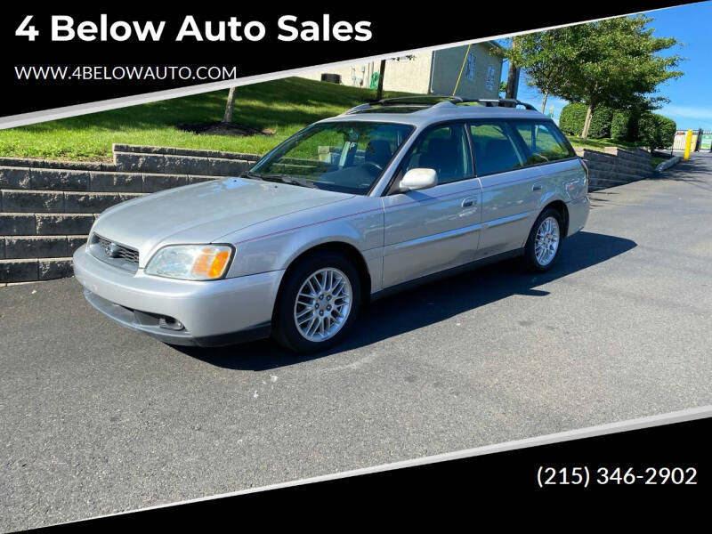 2003 Subaru Legacy for sale at 4 Below Auto Sales in Willow Grove PA