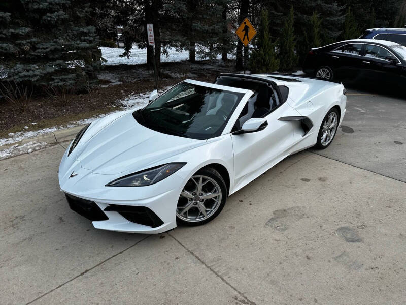 2021 Chevrolet Corvette for sale at LUXURY AUTO DEALS LLC in Northville MI