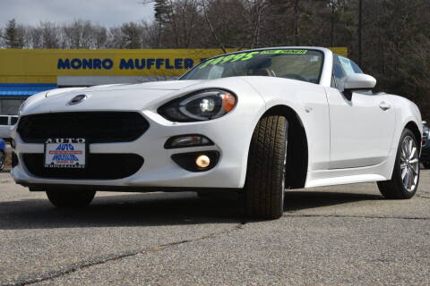 2017 FIAT 124 Spider for sale at Auto Wholesalers Of Hooksett in Hooksett NH