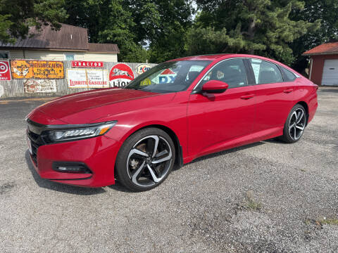 2018 Honda Accord for sale at Towell & Sons Auto Sales in Manila AR