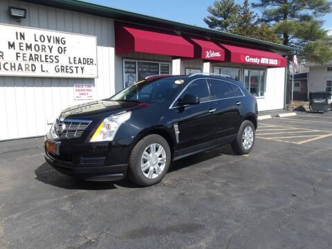 2010 Cadillac SRX for sale at GRESTY AUTO SALES in Loves Park IL