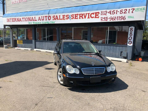 2007 Mercedes-Benz C-Class for sale at International Auto Sales and Service in Detroit MI