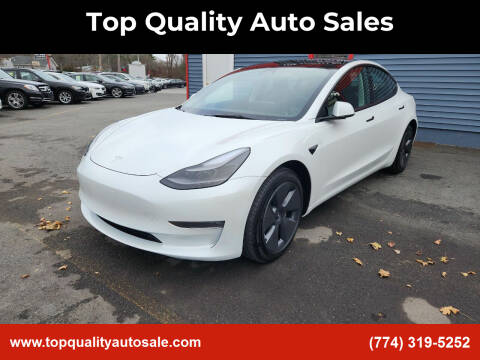 2022 Tesla Model 3 for sale at Top Quality Auto Sales in Westport MA