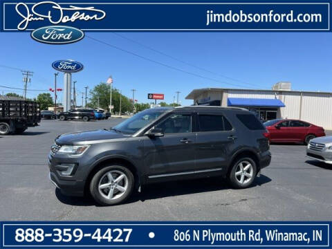 2017 Ford Explorer for sale at Jim Dobson Ford in Winamac IN