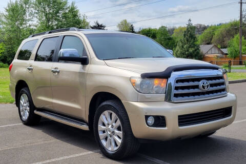2010 Toyota Sequoia for sale at CLEAR CHOICE AUTOMOTIVE in Milwaukie OR