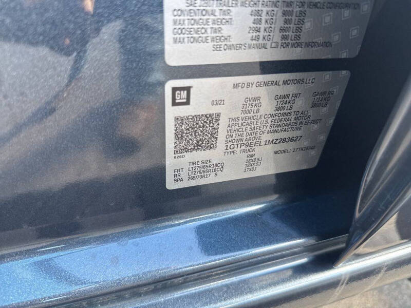 2021 GMC Sierra 1500