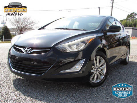 2014 Hyundai Elantra for sale at High-Thom Motors in Thomasville NC