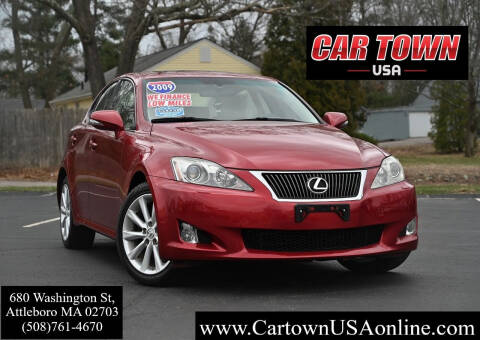 2009 Lexus IS 250 for sale at Car Town USA in Attleboro MA