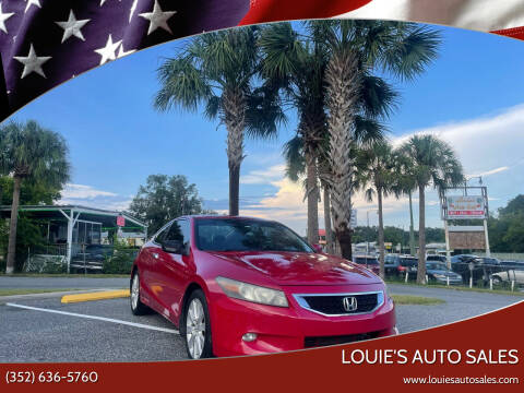 2008 Honda Accord for sale at Louie's Auto Sales in Leesburg FL