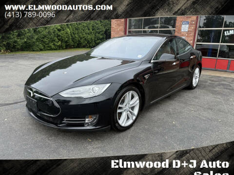 2015 Tesla Model S for sale at Elmwood D+J Auto Sales in Agawam MA