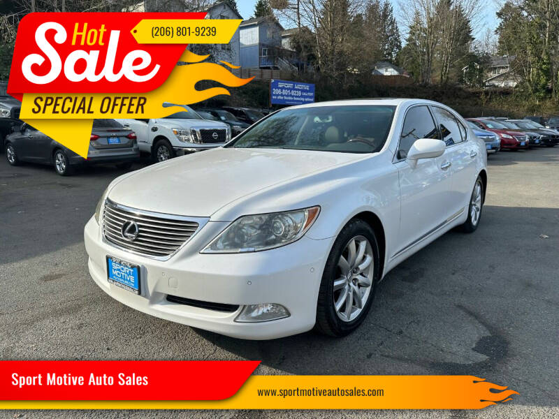 2009 Lexus LS 460 for sale at Sport Motive Auto Sales in Seattle WA