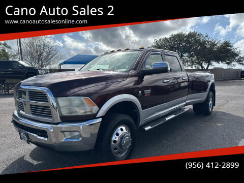 2012 RAM 3500 for sale at Cano Auto Sales 2 in Harlingen TX