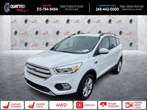 2018 Ford Escape for sale at Quattro Motors 2 in Farmington Hills MI