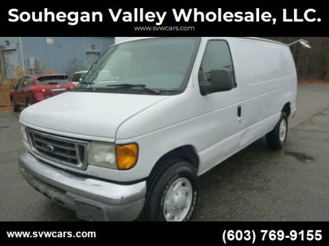 2005 Ford E-Series for sale at Souhegan Valley Wholesale, LLC. in Milford NH