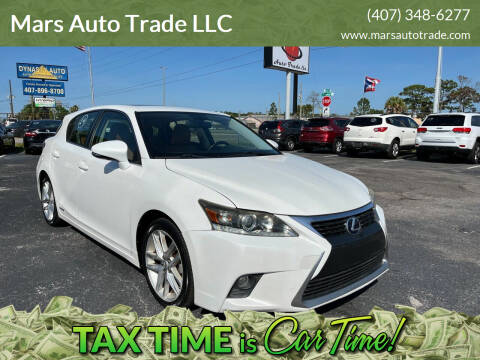 2014 Lexus CT 200h for sale at Mars Auto Trade LLC in Orlando FL