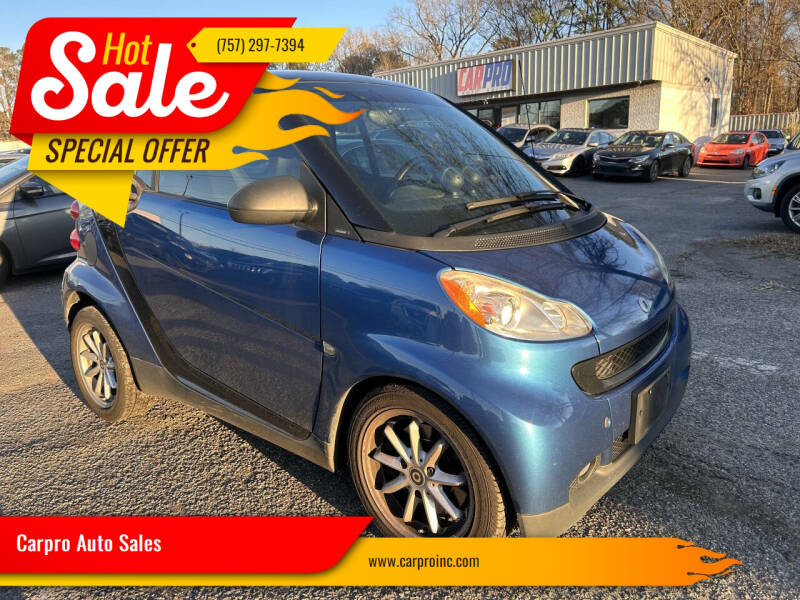 2009 Smart fortwo passion