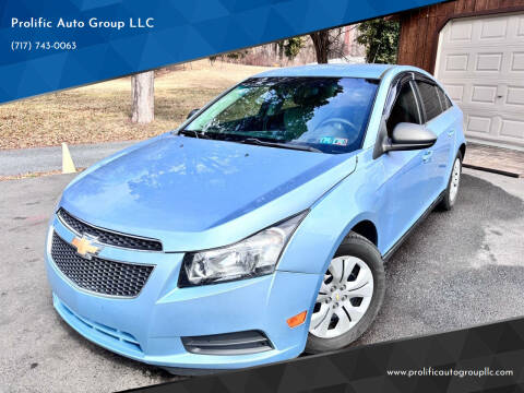 2012 Chevrolet Cruze for sale at Prolific Auto Group LLC in Highspire PA