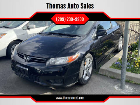 2008 Honda Civic for sale at Thomas Auto Sales in Manteca CA