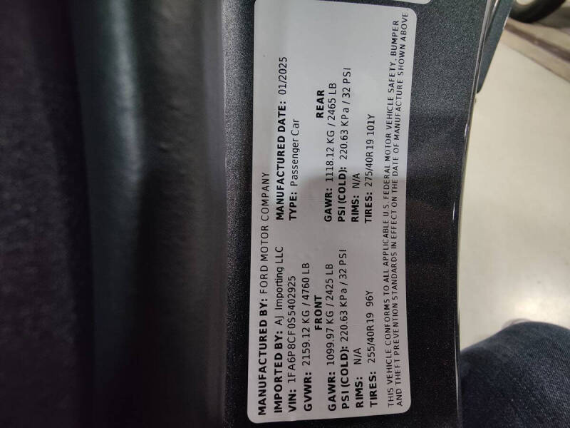 2025 Ford Mustang GT Premium