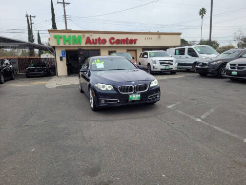 2014 BMW 5 Series for sale at THM Auto Center Inc. in Sacramento CA