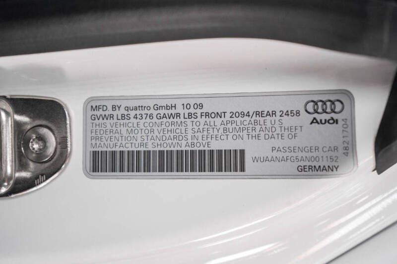 2010 Audi R8 5.2 quattro