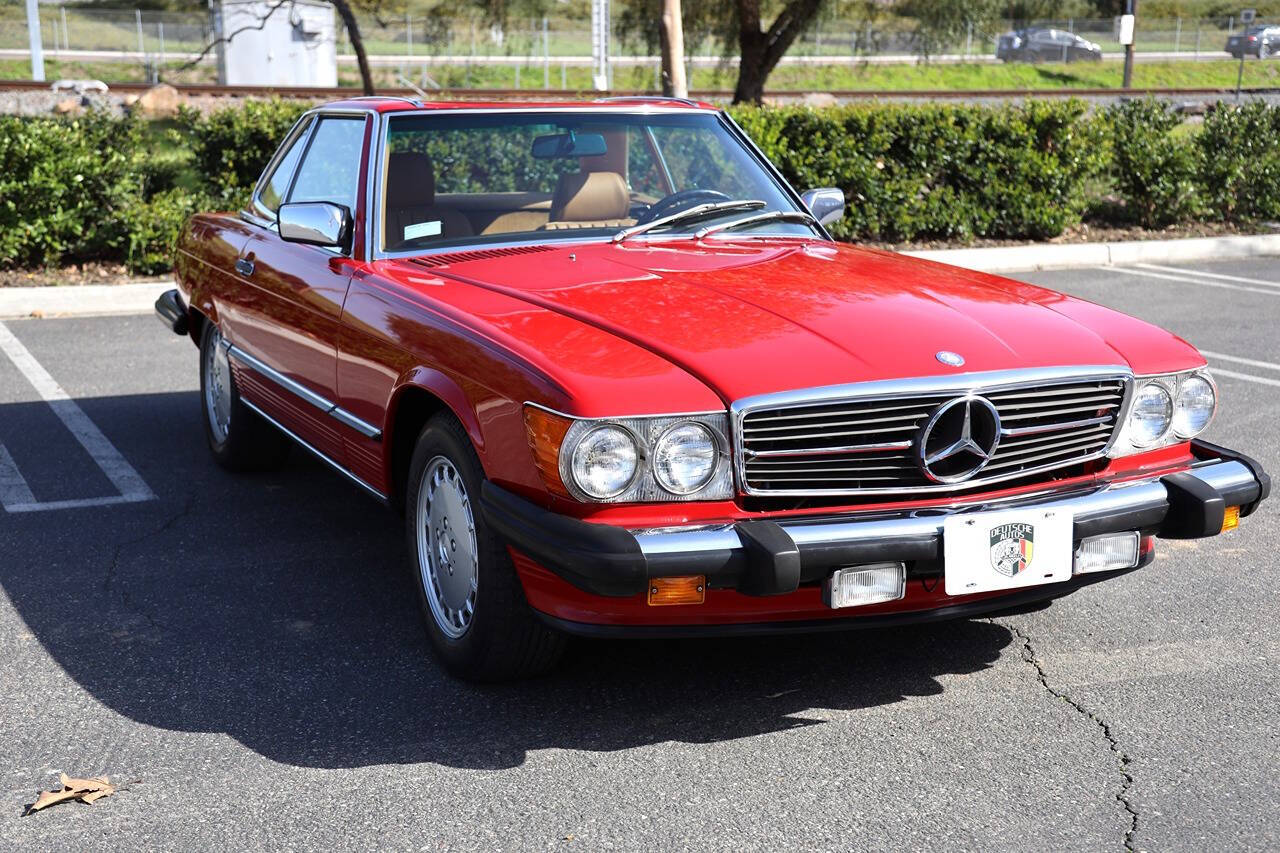 1987 Mercedes-Benz 560-Class for sale at DE AUTOS INC in San Juan Capistrano, CA