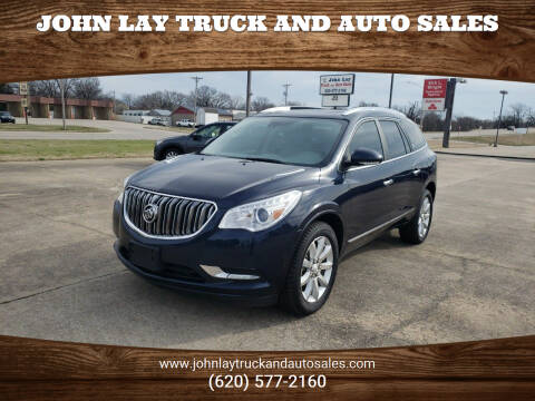 2015 Buick Enclave for sale at John Lay Truck and Auto Sales in Independence KS