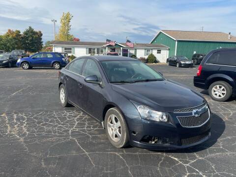 2014 Chevrolet Cruze for sale at Pine Auto Sales in Paw Paw MI
