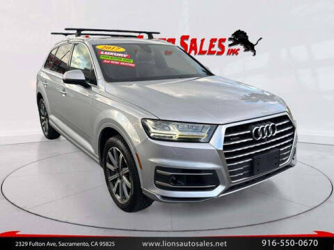 2017 Audi Q7 for sale at LIONS AUTO SALES in Sacramento CA