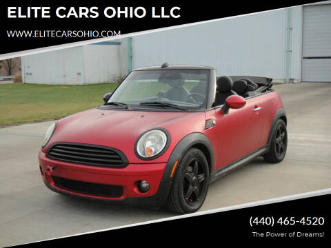 2010 MINI Cooper for sale at ELITE CARS OHIO LLC in Solon OH