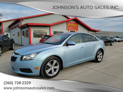 2012 Chevrolet Cruze for sale at Johnson's Auto Sales Inc. in Decatur IN