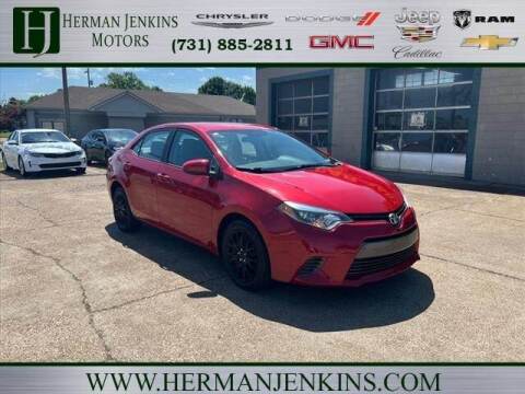 2016 Toyota Corolla for sale at CAR MART in Union City TN