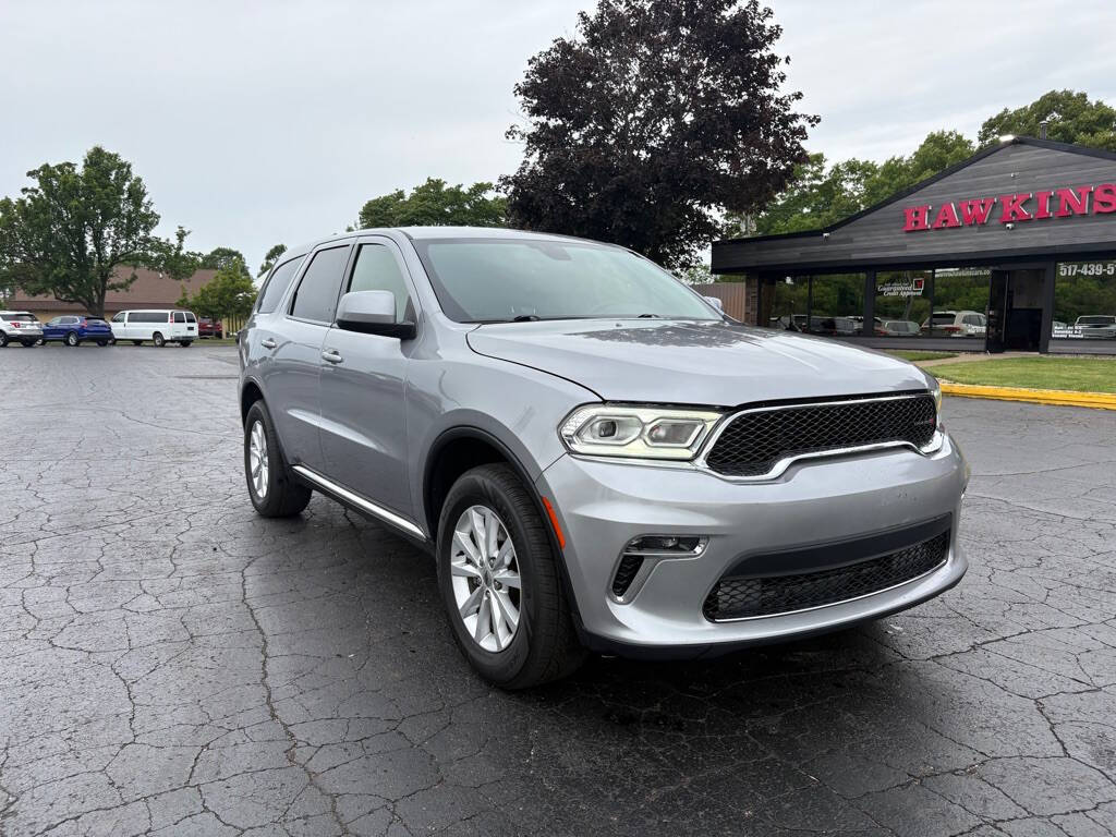 Silver 2021 Dodge Durango SXT AWD SXT 4dr SUV 2