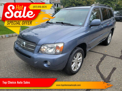 2006 Toyota Highlander Hybrid for sale at Top Choice Auto Sales in Brooklyn NY