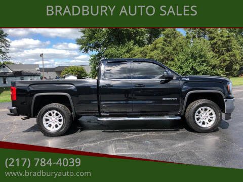 2016 GMC Sierra 1500 for sale at BRADBURY AUTO SALES in Gibson City IL