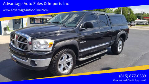2008 Dodge Ram Pickup 1500 for sale at Advantage Auto Sales & Imports Inc in Loves Park IL