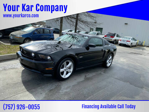 2011 Ford Mustang for sale at Your Kar Company in Norfolk VA