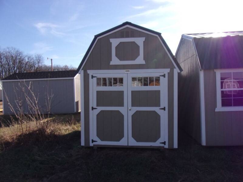  8 x 12 lofted barn for sale at Extra Sharp Autos in Montello WI