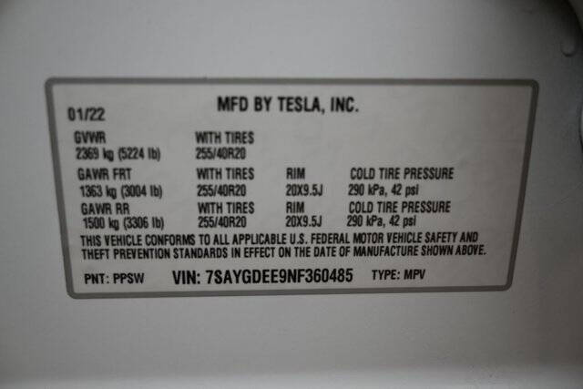 2022 Tesla Model Y Long Range
