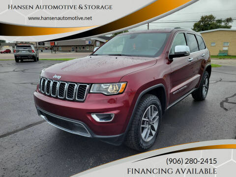2021 Jeep Grand Cherokee for sale at Hansen Automotive & Storage in Escanaba MI