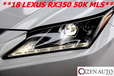 2018 Lexus RX 350