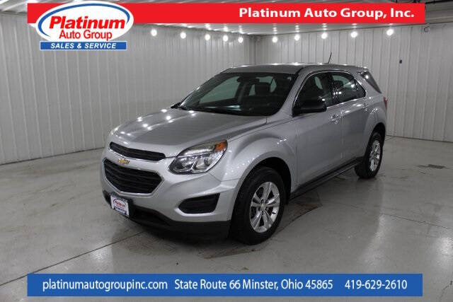 2016 Chevrolet Equinox for sale at Platinum Auto Group Inc. in Minster OH