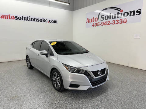 2021 Nissan Versa for sale at Auto Solutions in Warr Acres OK