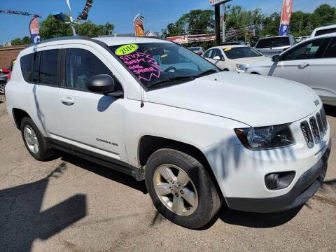 2014 Jeep Compass for sale at Zor Ros Motors Inc. in Melrose Park IL
