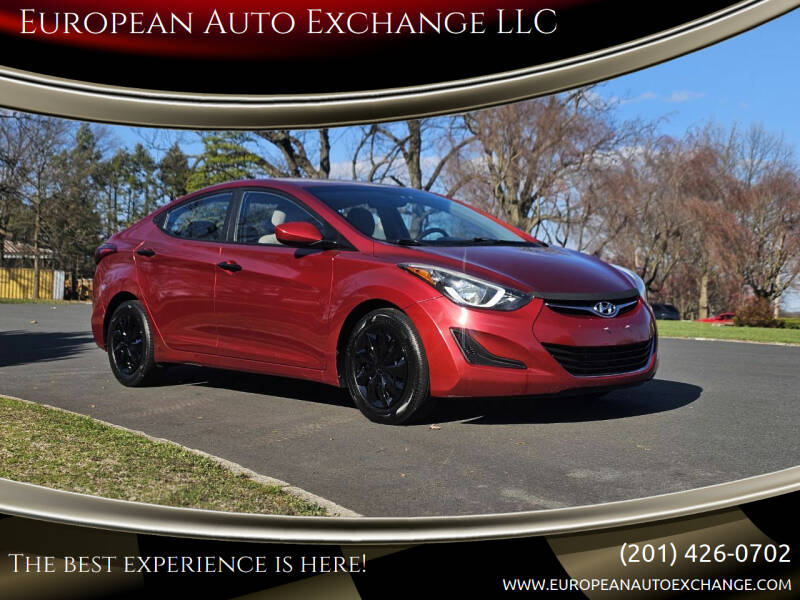2016 Hyundai Elantra for sale at European Auto Exchange LLC in Paterson NJ