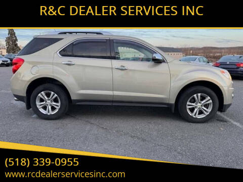 2012 Chevrolet Equinox for sale at R&C DEALER SERVICES INC in Cohoes NY