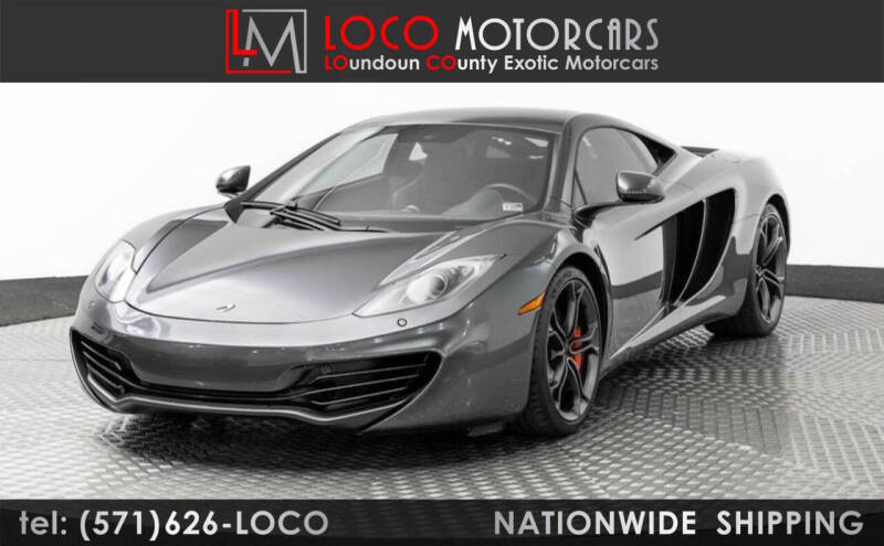 2013 McLaren MP4-12C